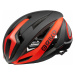 Briko Quasar Black/Red Cyklistická helma
