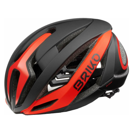 Briko Quasar Black/Red Cyklistická helma