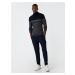 Koton Turtleneck Knitwear Sweater Color Block