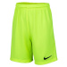 Nike DRI-FIT PARK 3 Chlapecké fotbalové kraťasy, reflexní neon, velikost
