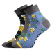 Voxx Piff 01 Pánské trendy ponožky - 3 páry BM000001002900100027 mix
