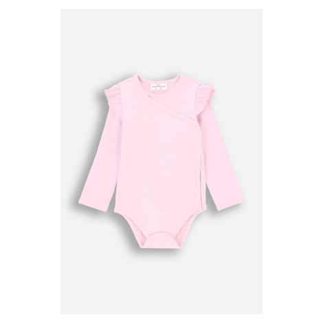 Kojenecké body Coccodrillo PASTELOVE GIRL NEWBORN