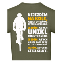 Originální pánské triko Hymna cyklisty