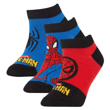 DEFACTO Boy Spiderman Licensed 3 piece Short Socks