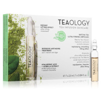 Teaology Anti-Age Matcha Tea Ultra-Firming Ampoules ampule pro hydrataci a vypnutí pokožky 7x2,5