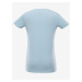 Světle modré dámské tričko NAX EMIRA