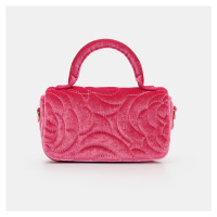Mohito - Sametová kabelka s řetízkovým popruhem - Růžová