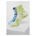 Tie Dye Socks Short 2-Pack - green/blue