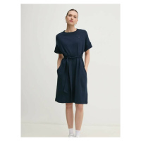 Tommy Hilfiger dámské tmavě modré šaty
