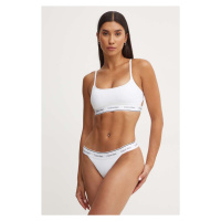 Plavkové kalhotky Calvin Klein bílá barva, KW0KW02429