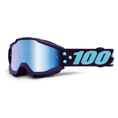 Brýle 100% ACCURI Goggle Maneuver - Mirror Blue Lens