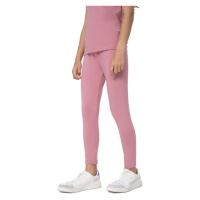 4F JUNIOR-TIGHTS CAS F038-54S-PINK Růžová