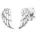 Engelsrufer Krásné stříbrné náušnice Andělská křídla ERE-FLYWING-ST