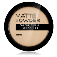 Gabriella Salvete Matte Powder matující pudr SPF 15 odstín 01 8 g
