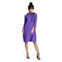 Bewear Dámské mini šaty Willibrord B070 fialová Fialová