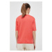 Sportovní tričko Calvin Klein Performance Essentials oranžová barva