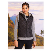 LC Waikiki Hooded Quilted Women's Outdoor Puffer Vest