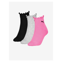 Sada tří párů dámských ponožek Puma