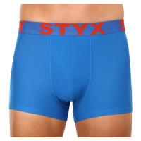 Pánské boxerky Styx sportovní guma modré (G1167)