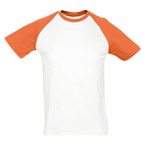 Sol's Pánské tričko Raglan Funky s kontrastními rukávy