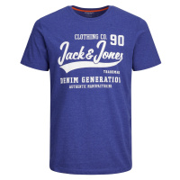 Jack&Jones Pánské triko JJELOGO Standard Fit 12238252 Bluing