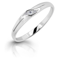 Cutie Diamonds Elegantní prsten z bílého zlata s brilianty DZ6815-2844-00-X-2 53 mm
