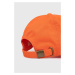 Bavlněná baseballová čepice Billabong oranžová barva, s aplikací, EBJHA00111