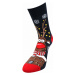 Lonka CHRISTMAS REINDEER 2P Ponožky, černá, velikost