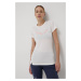 Sportovní triko Salewa Solid Dry bílá barva, 00-0000027019