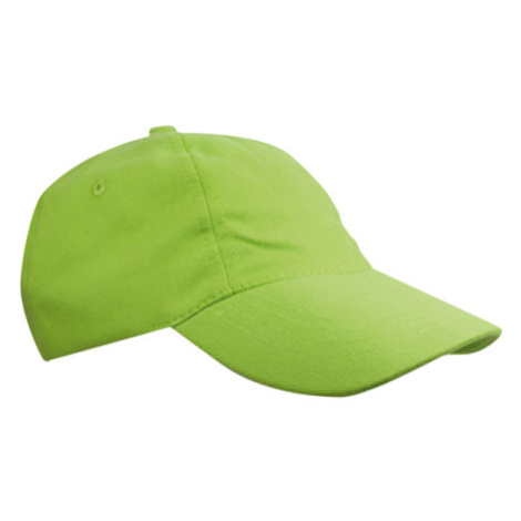 L-Merch Dětská kšiltovka C1750 Lime Green