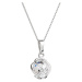 Preciosa Náhrdelník Romantic Beads Crystal AB 6715 42 (řetízek, přívěsek)
