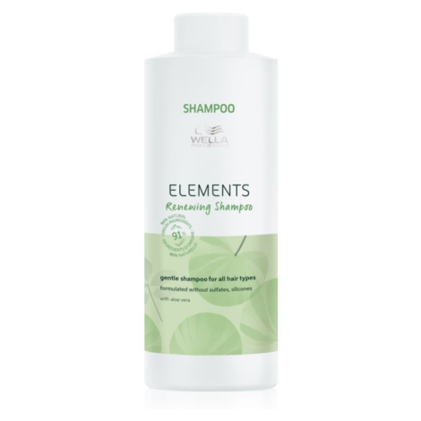 Wella Professionals Elements obnovující šampon pro lesk a hebkost vlasů 1000 ml
