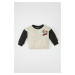 DEFACTO Baby Boy Disney Mickey & Minnie Crew Neck Sweatshirt