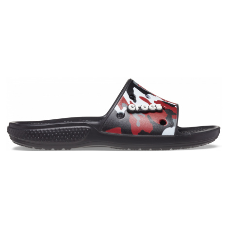 Crocs Classic Crocs Camo Slide K Black/Red J6