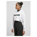 Dámská mikina pás // Starter Ladies Cropped Hoody white