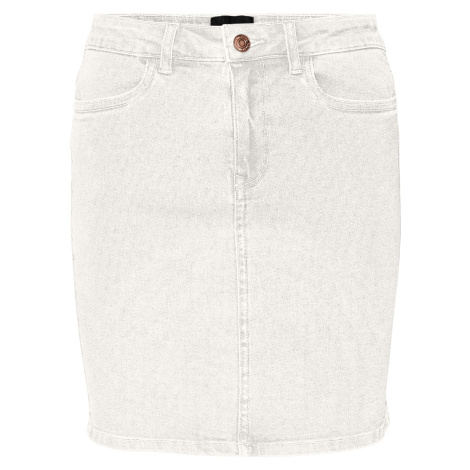 Vero Moda Dámská sukně VMLUNA 10279491 Cloud Dancer