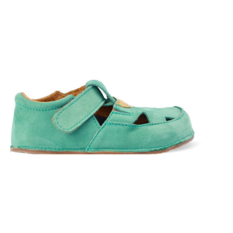 PEGRES SANDÁLKY BF21 Mint | Dětské barefoot sandály