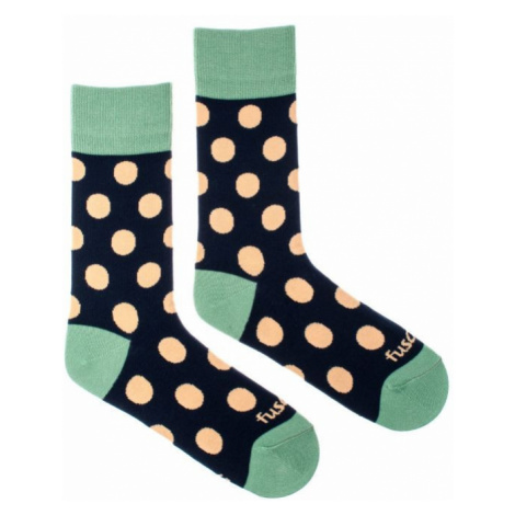 Veselé ponožky Fusakle puntíkáč půlnoční (--1088)