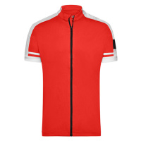 James&Nicholson Pánský cyklistický dres JN454 Red