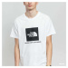 The North Face M SS Rag Red Box Tee White