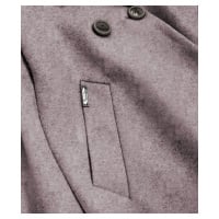 Hnědý dámský kabát model 16147851 - ROSSE LINE