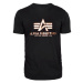 Alpha Industries Tričko Basic T-Shirt černá | zlatá