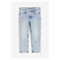H & M - Super Soft Slim Fit Jeans - modrá