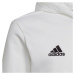 Dětská mikina Entrada 22 Hoody Jr HG6303 bílá - Adidas