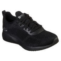 SKECHERS-Bobs Sport Squad Total Glam black/silver Černá