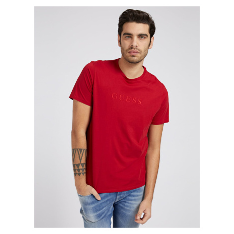 Guess pánské červené tričko