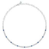 Morellato Elegantní stříbrný náhrdelník se zirkony Tesori SAIW136