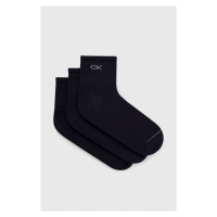 Ponožky Calvin Klein pánské, tmavomodrá barva
