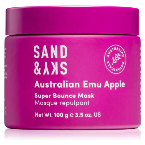 Sand & Sky Australian Emu Apple Super Bounce Mask hydratační a rozjasňující maska na obličej 100