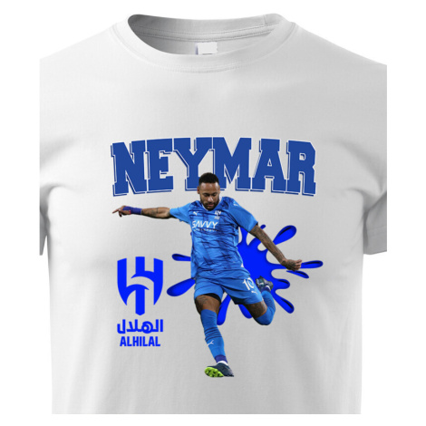 Dětské tričko s potiskem Neymar -  pánské tričko pro milovníky fotbalu BezvaTriko